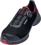 uvex 1 G2 6840245 Hoge veiligheidsschoenen ESD S3 Schoenmaat (EU): 45 Rood/zwart