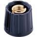Mentor 332.6 332.6 Bouton rotatif avec pointeur Noir (Ø x h) 20 mm x 15 mm 1 pièce(s)