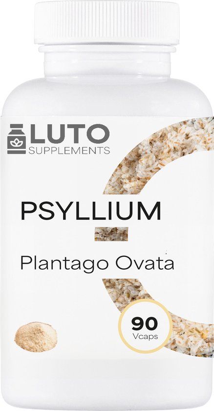 LUTO Supplements Psylliumvezels capsules - 90 Vcaps