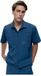 Born Living Yoga Gadir Chemise Manches Courtes Uni Bleu Mer Polyester M