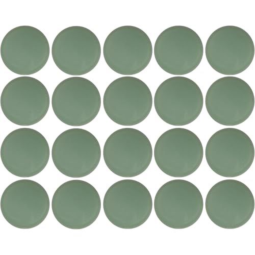 cyclingcolors 20 x afdekdoppen voor Torx T25 schroeven, schroefafdekking, schroefdoppen sierdoppen kunststof, lichtgroen (Olše zelená)