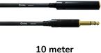 Cordial Stereojack verlenging 10 m 6,3 mm Stereo CFM 10 VK - Kabel