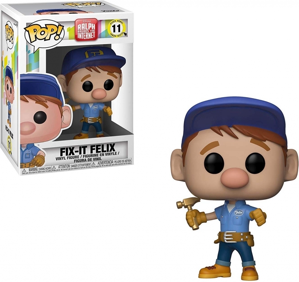 Funko Ralph Breaks the Internet Pop Vinyl: Fix-it Felix