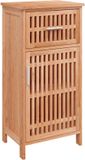 vidaXL Badkamerkast - 42x29x82 cm - Massief Walnotenhout