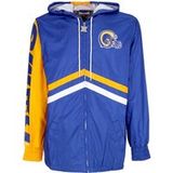 Nfl Losram Royal veste coupe-vent zippée pour hommes