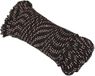 vidaXL Multifunctioneel touw 5 mm 50 m Zwart en Rood PP