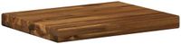 vidaXL Rechthoekig Tafelblad Glas Naturel 40 x 30 x 3 cm