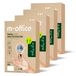 m-office gerecycled papier, DIN A3, 80 g, papier voor kopieerapparaten en printers, 4 verpakkingen van 250 vellen A3, 100% gerecycled papier, m-office (1000 vellen)