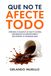 QUE Libri GmbH QUE NO TE AFECTE TODO: Aprende a dejar ir lo que te altera, controlar tus reacciones y recuperar tu tranquilidad: 49 Paperback