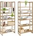 Casaria Opbergrek Set van 2 Stuks - 135,5x58x27 cm – Incl. 5 Planken