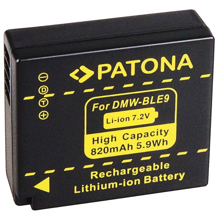 Patona Panasonic DMW-BLE9 accu - 4260284321659