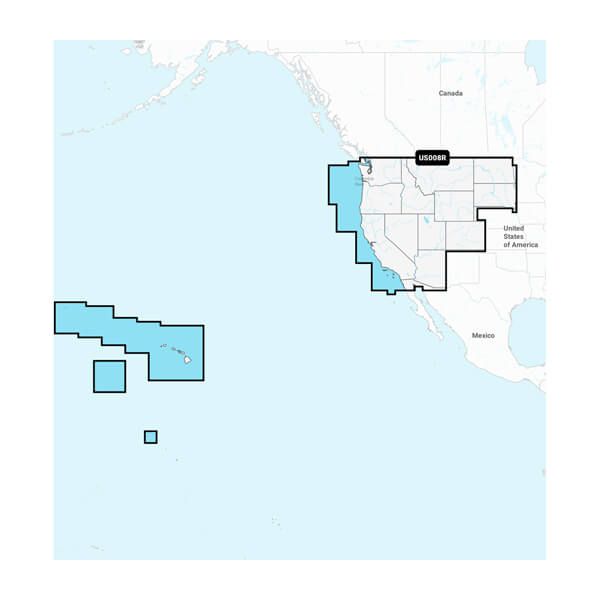 Garmin Westen VS - Kaarten voor binnenwateren en kustwateren