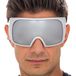 CHAKS Partybril met Zilveren Frame en Spiegelglazen