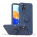 Balsam Xiaomi Mi 10T Pro Hoesje met Ring Kickstand en Magneet - Schokbestendig Cover Case Blauw