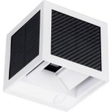 V-TAC VT-408CCT-W 24295 Lampe murale à énergie solaire avec détecteur de mouvement LED 9 W Blanc