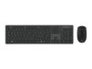 Conceptronic ORAZIO01IT Clavier Incluant Souris Bureau RF Sans fil QWERTY Italien Noir