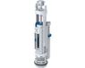 Geberit Spoelventiel type 290, 1-toets spoeling, glanzend chroom