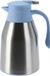 Excellent Houseware Koffiekan thermoskan - 1L - dubbelwandig - kunststof - blauw