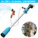 Makita 18V Pompe à eau sans fil de 5,5 cm avec buse de pulvérisation pour jardin et filtre, 3/4". Pompe portable pour jardin, débit de 3300 L/h, hauteur de refoulement de 8 mètres. Compatible avec les batteries Makita 18V