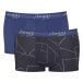 sloggi Femmes Hommes Start Hipster C2P Box Slips, Bleu Combinaison, 8 (2 stuks)
