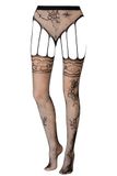 passion free your senses Passion bodystockings Collants ouverts S016 - Noir