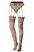 passion free your senses Passion bodystockings Collants ouverts S016 - Noir