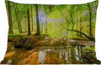 PillowMonkey Outdoor Cushion - Forest Landscape - 50x30 cm