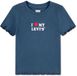 Levi's Kids I Heart My T-shirt Met Korte Mouwen Blauw 10 Years Meisje