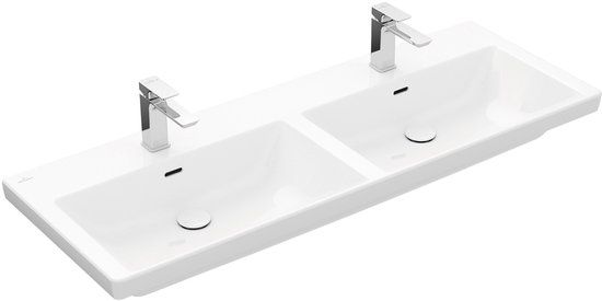 Villeroy & Boch Subway 3.0 Meubelwastafel 130x47cm Wit