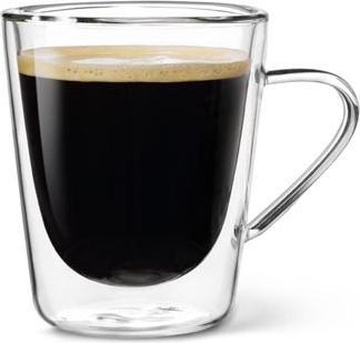 Luigi Bormioli Accademia Dubbelwandig Theeglas - 22 cl - Set van 2