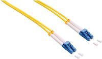 LogiLink FP0LC01 Glasvezel Optische vezel Aansluitkabel 1.00 m Geel 9/125 µ Singlemode OS2