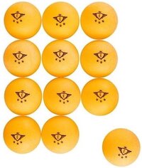 Tafeltennisballen - 12 stuks - 3 sterren - Oranje