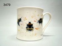 Fijne China Mok met afbeelding van Bijen