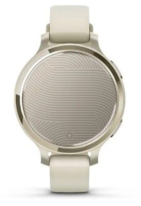 Garmin Lily 2 Active Smartwatch - Lunar Gold with Bone Silicone Band