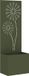vidaXL Privacy Screen Fretwork Olive Green 50 x 32 x 150 cm