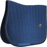 Kentucky Horsewear Zadeldoek velvet pearls jumping marine