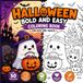 Halloween Bold and Easy Coloring Book