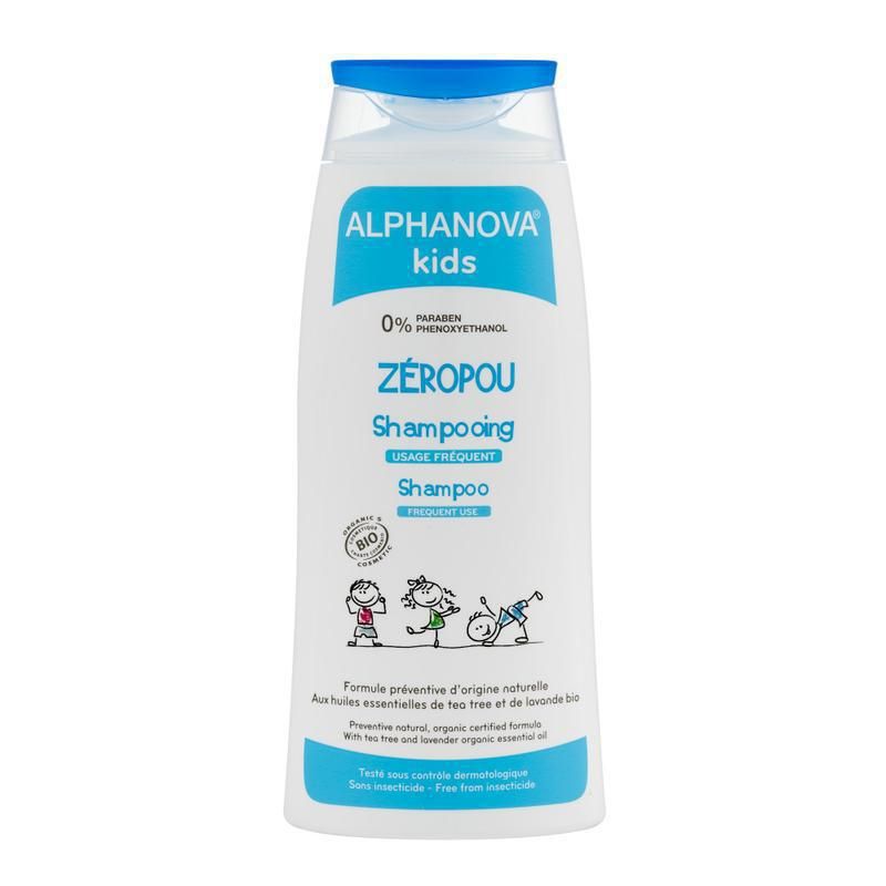 Alphanova Kids Zeropou Shampoo 200 ML - Preventie tegen hoofdluis