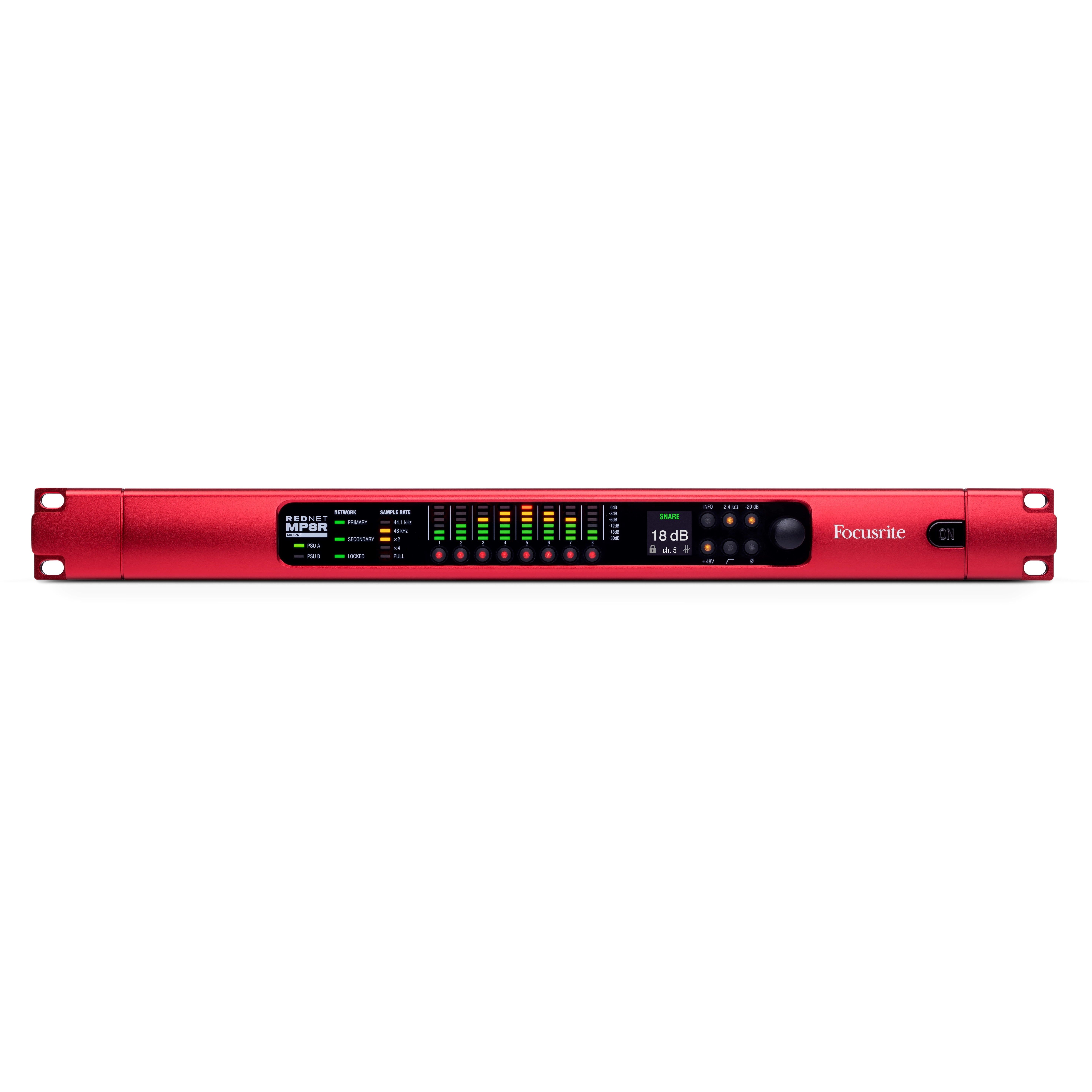 Focusrite RedNet MP8R - 8-kanaals XLR Dante converter