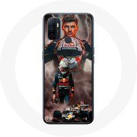 Maniacase Etui voor Oppo A53 Formule 1 Max Verstappen F1 Helm