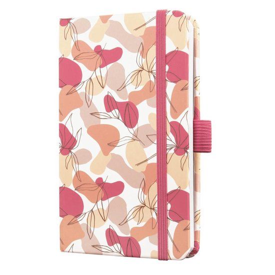 SIGEL Kangaro KTC bv Weekagenda Beauty A6 2027 (NL/FR/EN/DU) Spring Linear Leaves Hardcover