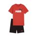 PUMA Ess 2 Color No. 1 Logo Tee and Shorts Set B