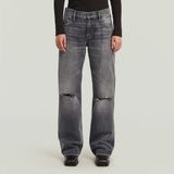 G-Star Judee Loose Wmn Jeans Dames 28/32 Faded Scoria Grey Destroyed