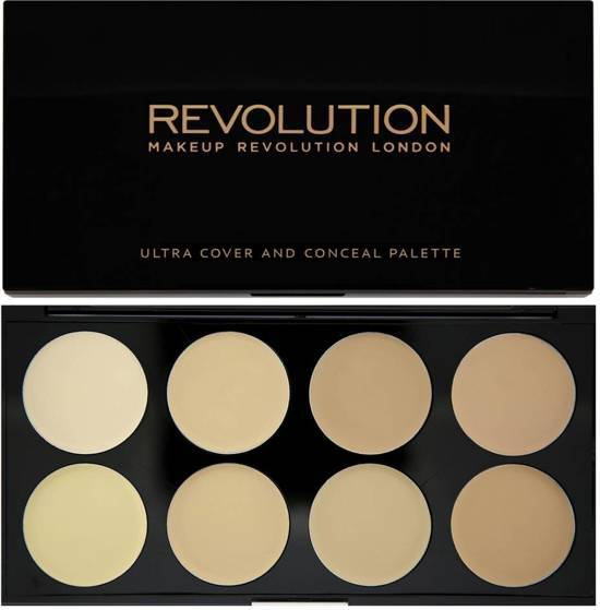 Makeup Revolution Ultra Cover and Concealer Palette - Light