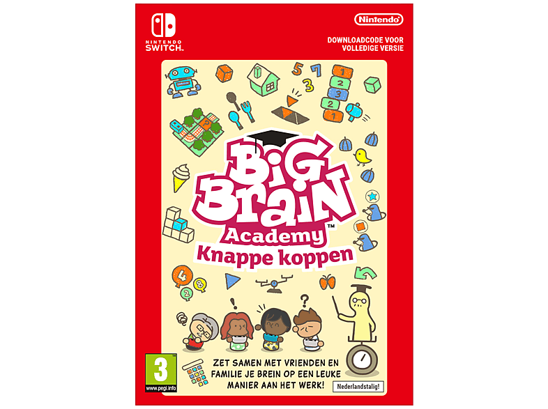 Nintendo Big Brain Academy: Knappe Koppen - Switch (download Code)