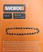 WORX WA0142 Vervangingsketting voor Accu-kettingzaag WG324E & WG324E.9