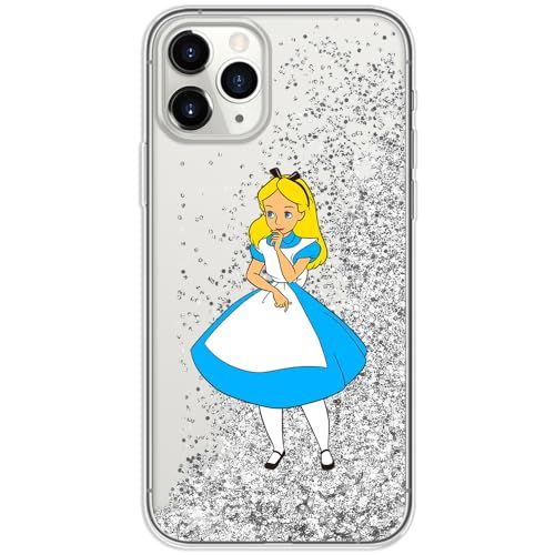 ERT GROUP mobiele telefoonhoesje voor Apple iPhone 11 PRO MAX - Disney Alice 010 - Glitter