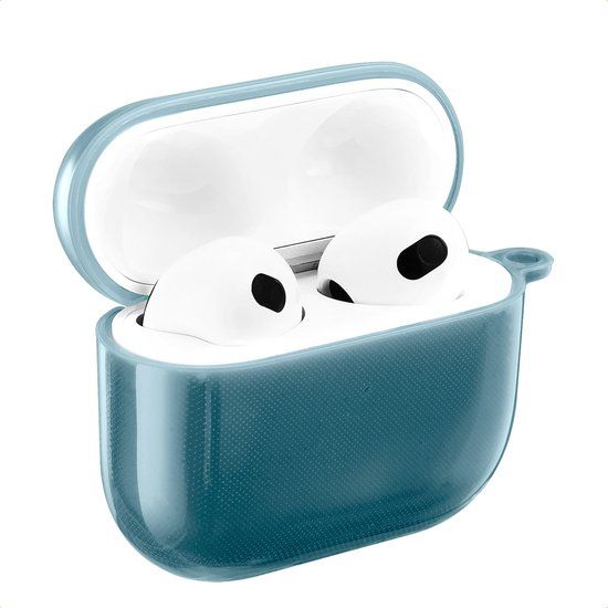 imoshion Neon Case - Hoesje geschikt voor AirPods 3 (2021) - Donkerblauw