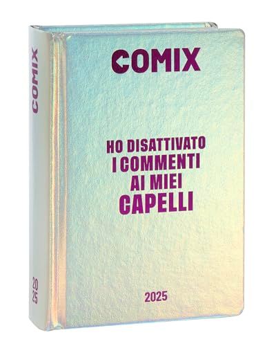 COMIX - Schoolkalender 2024-2025 - 16 maanden - 13x17,8 cm - Holo