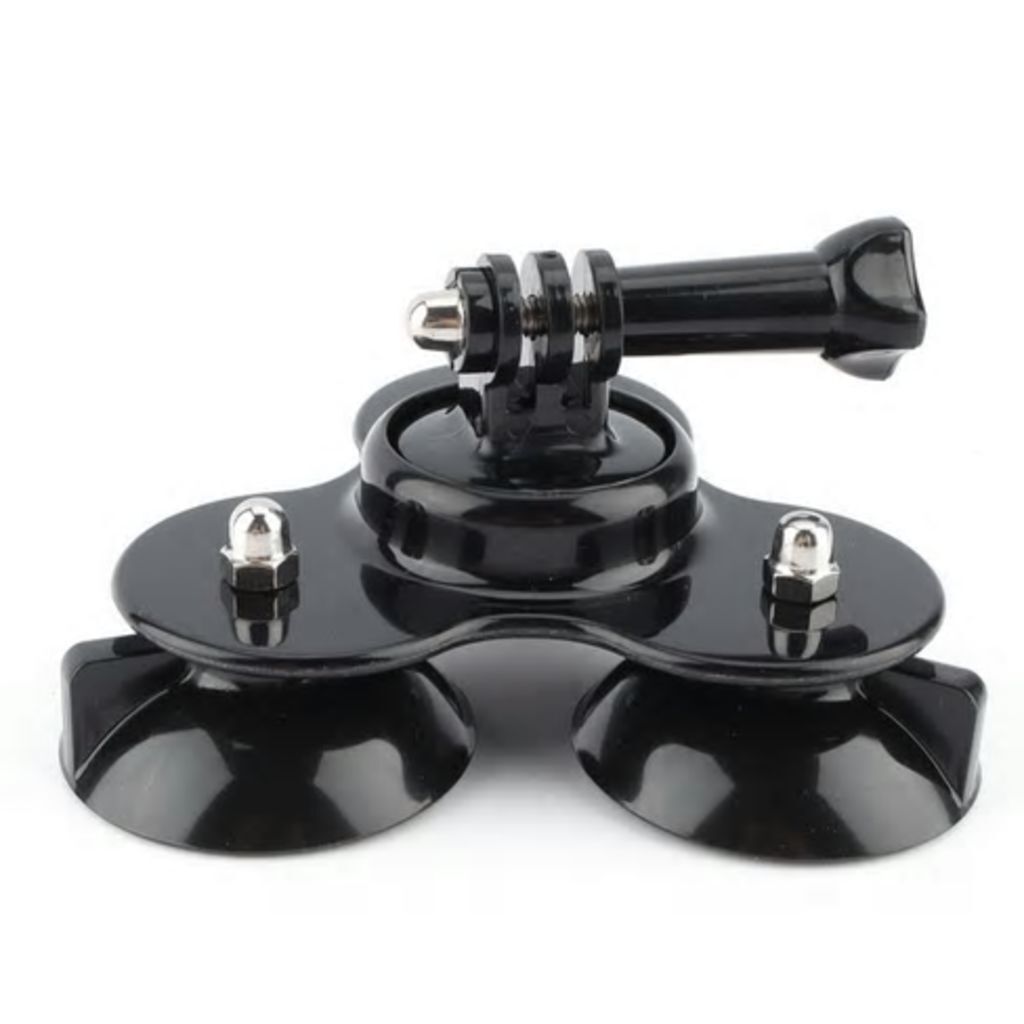 HaverCo Zuignap 3x houder bevestiging voor oa GoPro actioncam Hero 3/3+/4